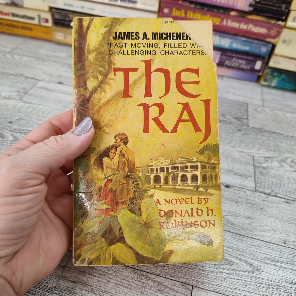 The Raj by Donald Robinson 1972‎ Fawcett Crest Historical Romance Adventure PB
